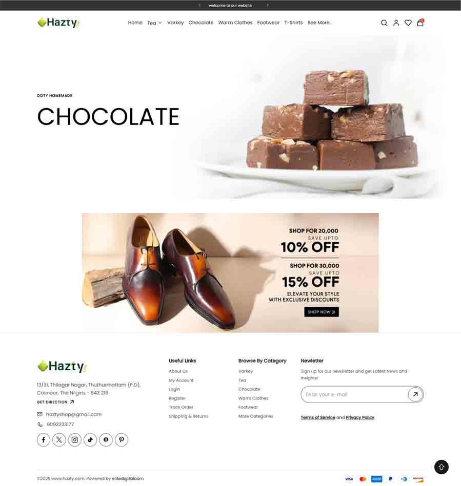 Ecommerce Website